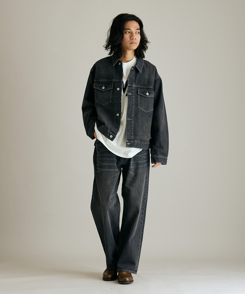 Journal standard バギーデニムパンツ Sサイズ グレー 追加》ダメージバギーデニム（デニムパンツ・ジーンズ