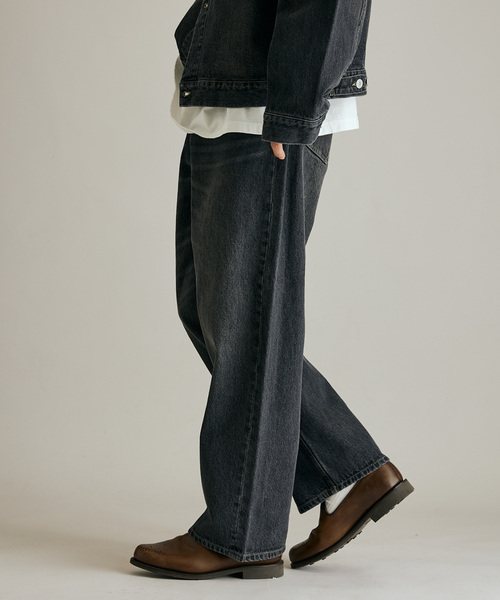 JOURNAL STANDARD(ジャーナルスタンダード)の「バギーデニム(デニムパンツ・メンズ・ブラック系その他/ブルー・SMALL/MEDIUM/LARGE)」の22枚目の写真