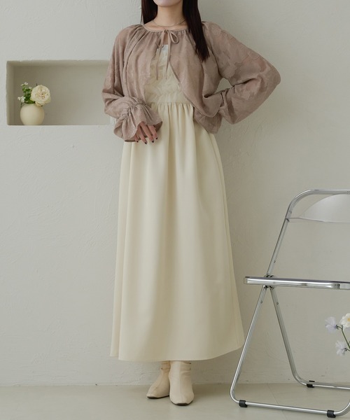 Ambre Neige（アンブルネージュ）の「２ｗａｙアソートオパールブラウス／【WEB/EC限定商品】（シャツ/ブラウス・レディース・ブラック/ライトベージュ/アイボリー・FREE）」の19枚目の写真