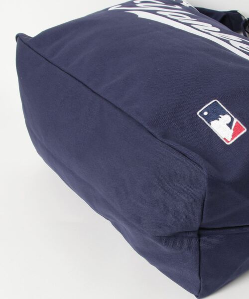 MLB(メジャーリーグベースボール)の「MLB/メジャーリーグベースボール キャンバスショルダーバッグ(ショルダーバッグ・メンズ・ネイビー/ブラック/オフホワイト・FREE)」の5枚目の写真