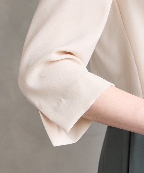 AIMER（エメ）の「ショートテーラードジャケット（テーラードジャケット・レディース・ライトグレー/ベージュ/ブラック・LARGE/MEDIUM/X-LARGE）」の19枚目の写真