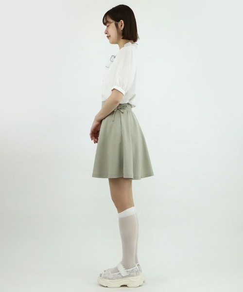 F i.n.t（フィント）の「ピコミシンシアーボウタイブラウス/fint（シャツ/ブラウス・レディース・オフホワイト/ピンクベージュ・FREE）」の21枚目の写真