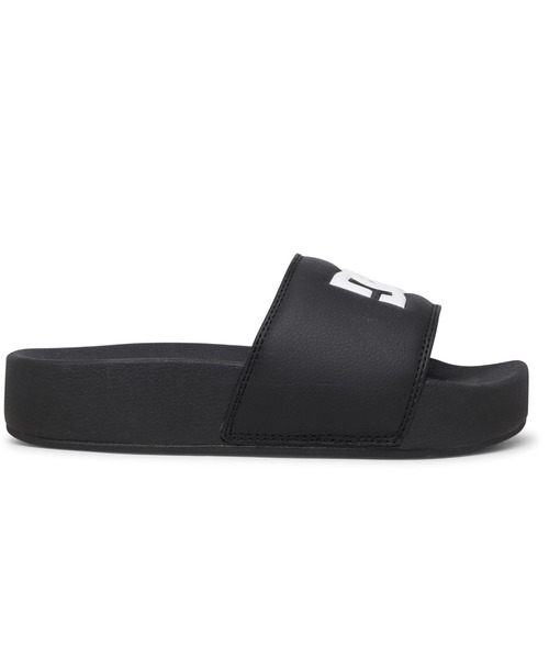 DC SHOES（ディーシーシューズ）の「Ws DC SLIDE PLATFORM/DCレディース厚底シャワサン(シャワーサンダル）（サンダル・レディース・ブラック×ホワイト/ブラック×ピンク/ブラック系その他・22cm/23cm/24cm/25cm）」の4枚目の写真