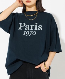 【REMI RELIEF / レミレリーフ】ロゴTシャツ / SP加工14/天竺T(Paris 1970)