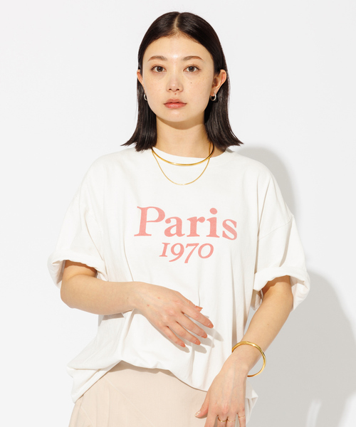 REMI RELIEF / レミレリーフ】ロゴTシャツ / SP加工14/天竺T