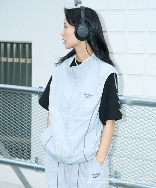 【Reebok別注】ナイロンベスト Reebok別注】ナイロンベスト&カーゴショーツ｜チャオパニック
