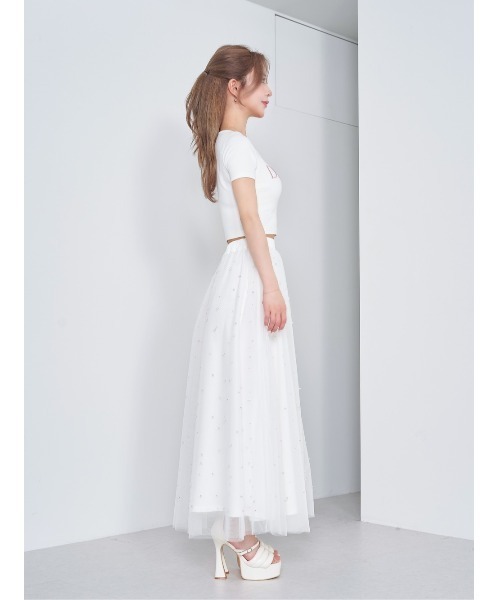 Darich(ダーリッチ)の「ロゴショートTシャツ(Tシャツ/カットソー・レディース・ブラック/ホワイト・FREE)」の11枚目の写真