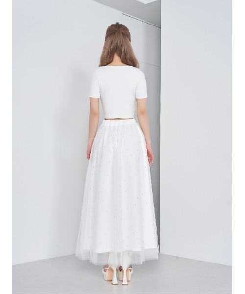 Darich(ダーリッチ)の「ロゴショートTシャツ(Tシャツ/カットソー・レディース・ブラック/ホワイト・FREE)」の12枚目の写真