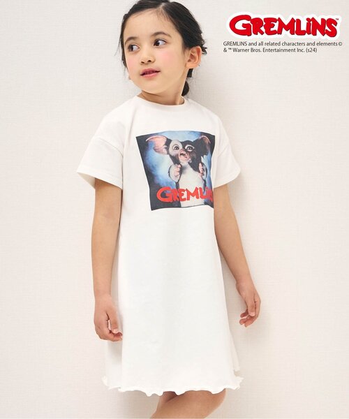 F.O.KIDS（エフオーキッズ）の「【親子・兄妹お揃い可能】Warner Bros. ムービーコレクション コラボワンピース（ワンピース・キッズ・その他11/オフホワイト/ブラック/グレー・140/150/100/110/120/80/130/95/90）」の2枚目の写真