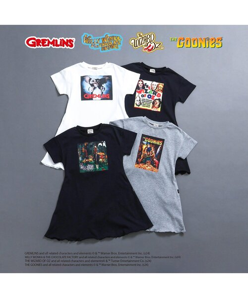 F.O.KIDS（エフオーキッズ）の「【親子・兄妹お揃い可能】Warner Bros. ムービーコレクション コラボワンピース（ワンピース・キッズ・その他11/オフホワイト/ブラック/グレー・140/150/100/110/120/80/130/95/90）」の13枚目の写真