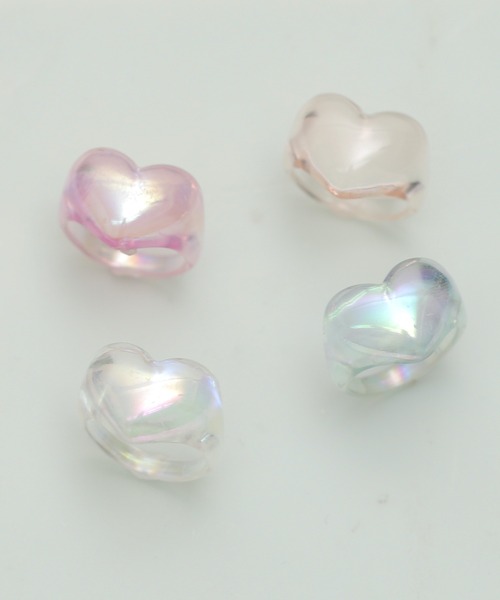 Peony(ピオニー)の「【Peony/ピオニー】/カラフルクリアハートリング(リング・レディース・ブルー/クリア/レッド/ピンク・FREE)」の7枚目の写真