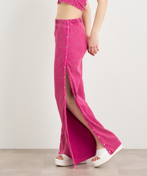 ANNA SUI NYC（アナ スイ エヌ ワイ シー）の「ANNA SUI NYC パウダーブリーチサイドリングドットボタンパンツ（その他パンツ・レディース・ブラック/パープル/ブルー・FREE）」の15枚目の写真