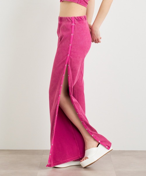 ANNA SUI NYC（アナ スイ エヌ ワイ シー）の「ANNA SUI NYC パウダーブリーチサイドリングドットボタンパンツ（その他パンツ・レディース・ブラック/パープル/ブルー・FREE）」の14枚目の写真