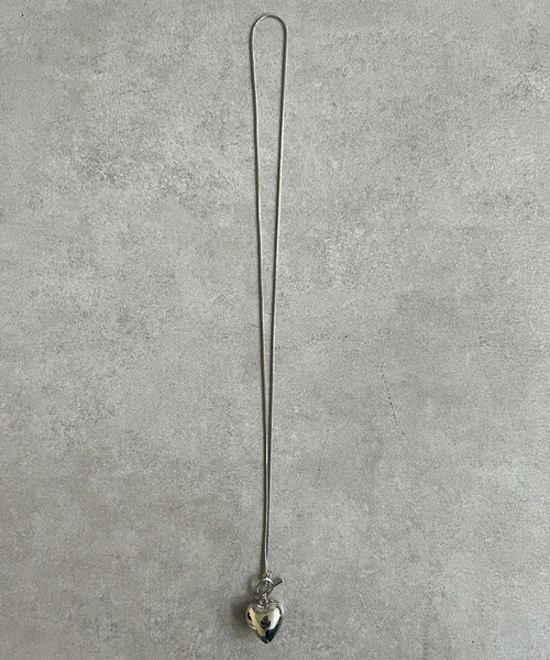 SHENERY（シーナリー）の「ハートネックレス（ネックレス・レディース・シルバー・FREE）」の2枚目の写真