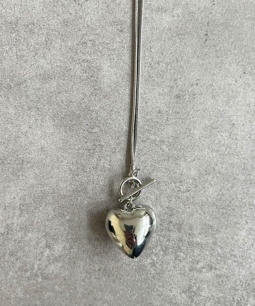 SHENERY（シーナリー）の「ハートネックレス（ネックレス・レディース・シルバー・FREE）」の3枚目の写真