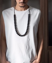 WALK IN CLOSET（ウォークインクローゼット）の「【 SENTI 】2025 WOOD BEADS ""JYUZU"" NECKLACE（ネックレス）」