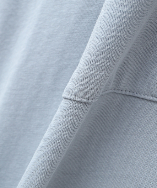 JOURNAL STANDARD relume（ジャーナルスタンダード　レリューム）の「AMERICAN ラフィジャージー T（Tシャツ/カットソー・メンズ・ブルー系その他/サファリグリーン/ブラックミックス/ホワイト・MEDIUM/LARGE）」の13枚目の写真