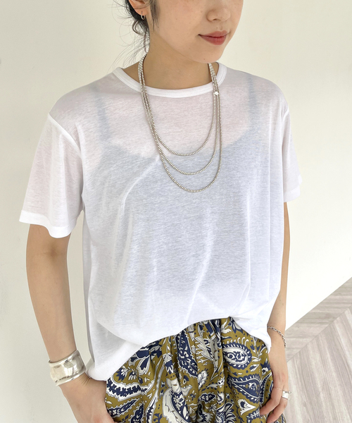 セール】シアーTシャツ（Tシャツ/カットソー）｜AP STUDIO