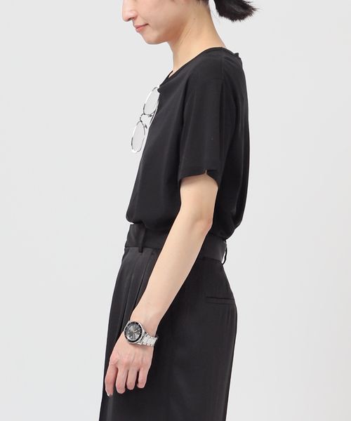 AP STUDIO(エーピーストゥディオ)の「シアーTシャツ(Tシャツ/カットソー・レディース・ブラック/ベージュ/ホワイト・FREE)」の12枚目の写真