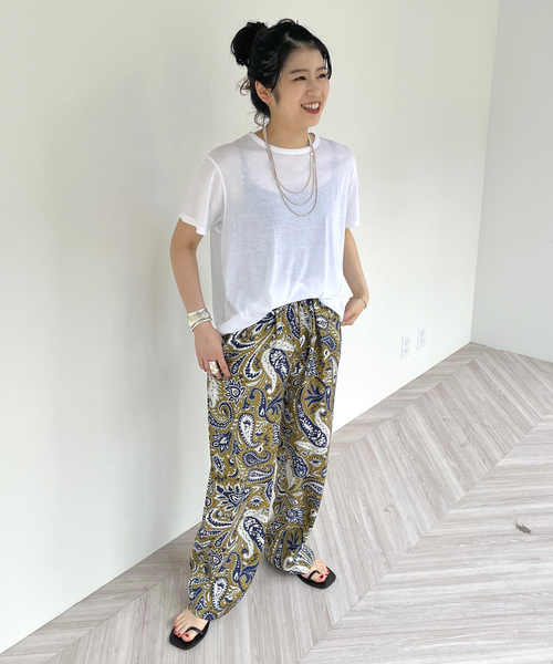 【AP STUDIO】最終値下げ美品シアーワッフルTシャツ AP STUDIO｜* New シアーワッフルTシャツ | Rakuten Fashion(楽天