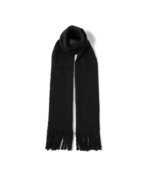 BEAMS（ビームス）の「シャギー ビッグ ストール（マフラー・メンズ・オフホワイト/グレー/ブラック・ONE SIZE）」の17枚目の写真