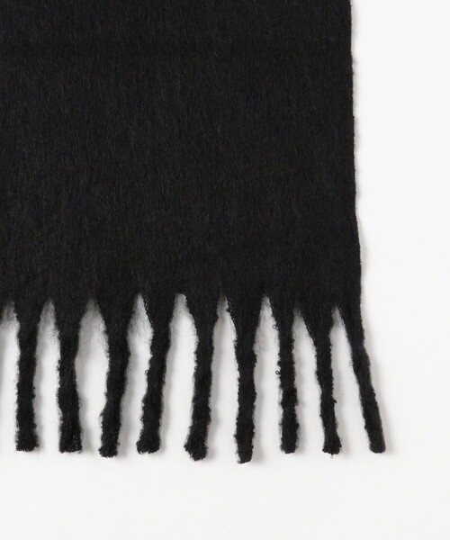 BEAMS（ビームス）の「シャギー ビッグ ストール（マフラー・メンズ・オフホワイト/グレー/ブラック・ONE SIZE）」の19枚目の写真