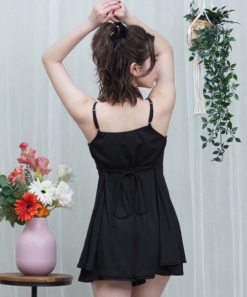 LAETITIA/レリッタ 水着 フレアワンピース ミズギ 3点セット 442001