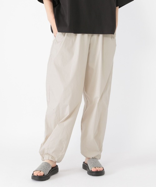 studio CLIP（スタディオクリップ）の「パラシュートパンツ[プチサイズあり]（その他パンツ・レディース・スモーク/カーキ/ライトグレー・FREE/PF）」の5枚目の写真
