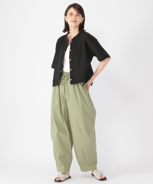 studio CLIP（スタディオクリップ）の「パラシュートパンツ[プチサイズあり]（その他パンツ・レディース・スモーク/カーキ/ライトグレー・FREE/PF）」の8枚目の写真