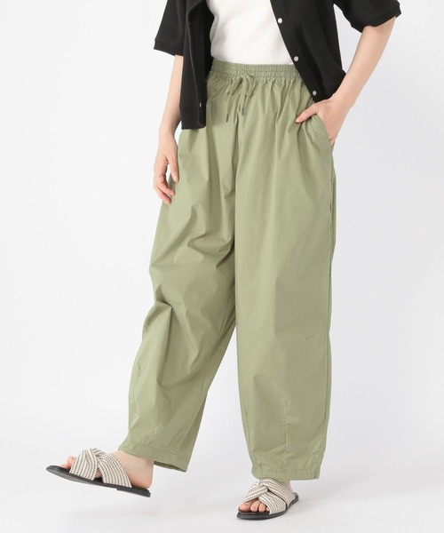 studio CLIP（スタディオクリップ）の「パラシュートパンツ[プチサイズあり]（その他パンツ・レディース・スモーク/カーキ/ライトグレー・FREE/PF）」の9枚目の写真