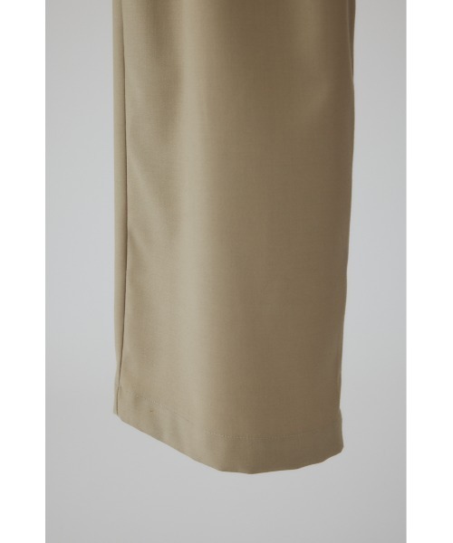 RIM.ARK（リムアーク）の「W tuck wide slacks Wタックワイドスラックス（スラックス・レディース・ライトベージュ/ブラウン/ブラック・38/36）」の16枚目の写真