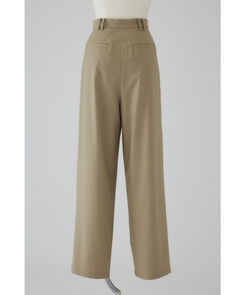 RIM.ARK（リムアーク）の「W tuck wide slacks Wタックワイドスラックス（スラックス・レディース・ライトベージュ/ブラウン/ブラック・38/36）」の11枚目の写真