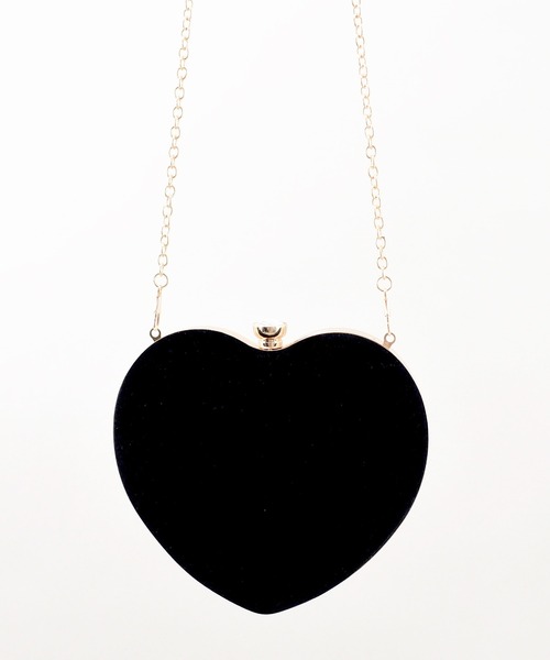 美品⭐︎ クレージュ　ベロア　黒バッグ　レア 未使用級✨クレージュ ベロア ハンドバッグ ブラック レディース