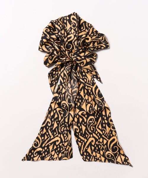 チャイハネ（チャイハネ）の「【チャイハネ】カリバスカーフリボンヘアバンド（ヘアバンド・レディース・ホワイト/グリーン/オレンジ・FREE）」の5枚目の写真