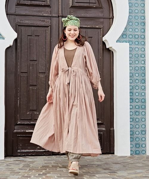 チャイハネ（チャイハネ）の「【チャイハネ】カリバスカーフリボンヘアバンド（ヘアバンド・レディース・ホワイト/グリーン/オレンジ・FREE）」の4枚目の写真