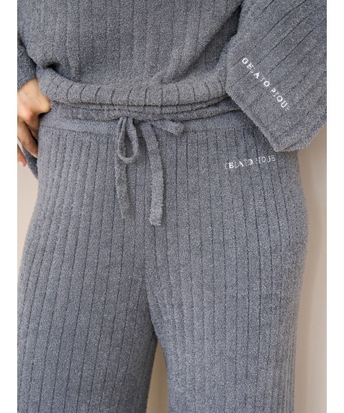 新品ジェラピケグレーロンT＆パンツ☆モチーフロゴロンT☆調温スムーズィーロンパン 新品ジェラピケグレーロンT＆パンツ☆モチーフロゴロンT☆調温スムー