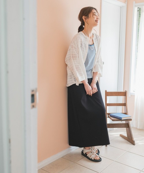 studio CLIP(スタディオクリップ)の「グラディエーターサンダル(サンダル・レディース・ブラック/オフホワイト・MEDIUM/LARGE)」の9枚目の写真