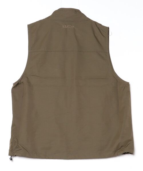 BALLSY.BROTHERS（ボールジーブラザーズ）の「amphibious nylon vest（ベスト・メンズ・カーキ・MEDIUM/LARGE）」の3枚目の写真
