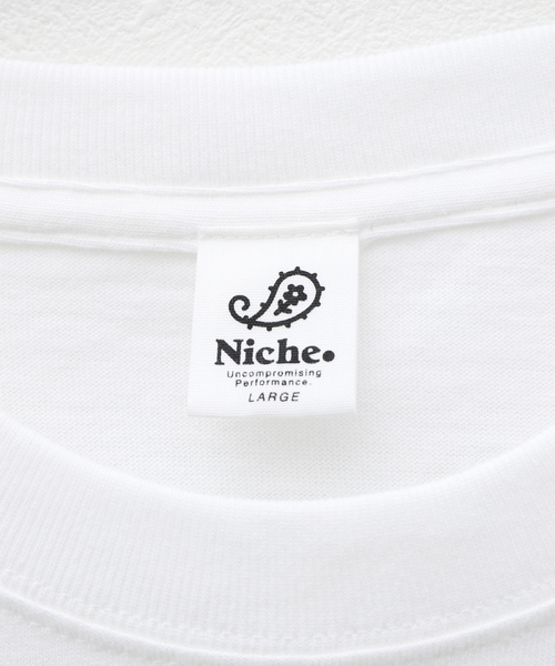 CORNICHE（コーニッシュ）の「niche. Flower Seeds T-Shirts　HS24- JAC-01（Tシャツ/カットソー・メンズ・ホワイト・MEDIUM）」の10枚目の写真