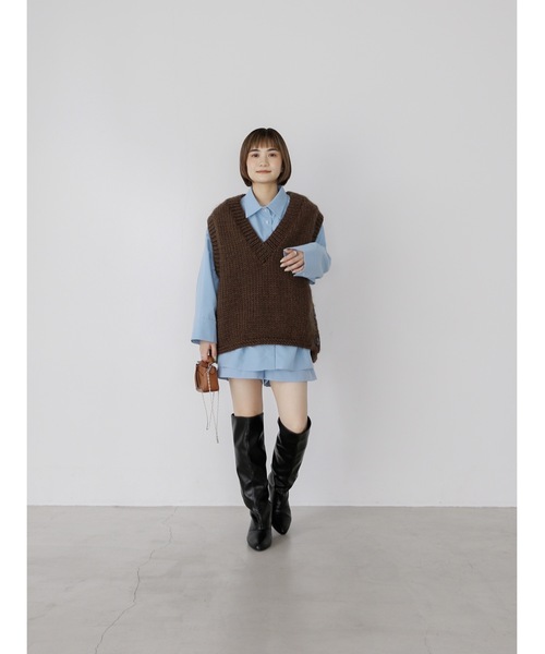 Katrin TOKYO(カトリーントーキョー)の「boyfriend boxy shorts(その他パンツ・レディース・ブルー/グリーン/ピンク・FREE/XS)」の10枚目の写真