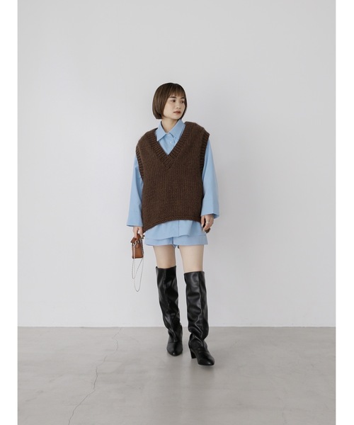Katrin TOKYO(カトリーントーキョー)の「boyfriend boxy shorts(その他パンツ・レディース・ブルー/グリーン/ピンク・FREE/XS)」の11枚目の写真