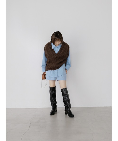 Katrin TOKYO(カトリーントーキョー)の「boyfriend boxy shorts(その他パンツ・レディース・ブルー/グリーン/ピンク・FREE/XS)」の13枚目の写真