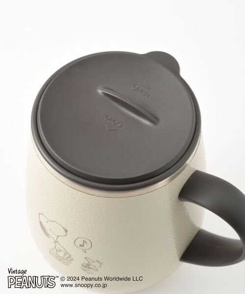 BRUNO（ブルーノ）の「PEANUTS 蓋つきステンレスマグ tall（グラス/マグカップ/タンブラー・レディース・ベージュ系その他・ﾌﾘ-）」の6枚目の写真