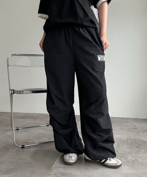 apres jour mignon(アプレジュールミニョン)の「【apres jour mignon SOIE】ユニセックスナイロンタックパンツ【ZOZOTOWN限定アイテム】(その他パンツ・レディース・カーキ/ブラック/オフホワイト・X-LARGE/MEDIUM/SMALL)」の18枚目の写真