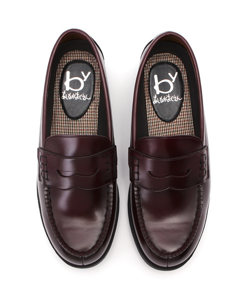 byあしながおじさん（バイアシナガオジサン）の「〈 byあしながおじさん 〉　ベーシックコインローファー（ローファー・レディース・ダークブラウン/ブラック/ワイン・24.0cm/24.5cm/23.0cm/22.5cm/23.5cm）」の7枚目の写真