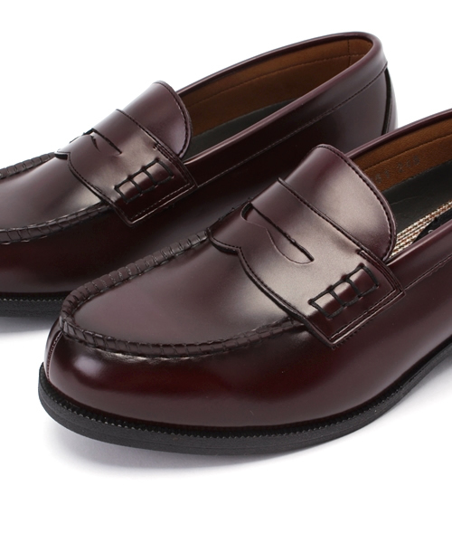 byあしながおじさん（バイアシナガオジサン）の「〈 byあしながおじさん 〉　ベーシックコインローファー（ローファー・レディース・ダークブラウン/ブラック/ワイン・24.0cm/24.5cm/23.0cm/22.5cm/23.5cm）」の8枚目の写真