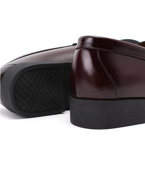 byあしながおじさん（バイアシナガオジサン）の「〈 byあしながおじさん 〉　ベーシックコインローファー（ローファー・レディース・ダークブラウン/ブラック/ワイン・24.0cm/24.5cm/23.0cm/22.5cm/23.5cm）」の10枚目の写真