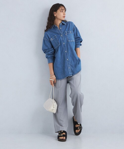 green label relaxing（グリーンレーベルリラクシング）の「＜RUBAN＞ダブル ベルト サンダル（サンダル・レディース・ブラック・37(23.5)/36(22.5)/38(24.5)）」の3枚目の写真