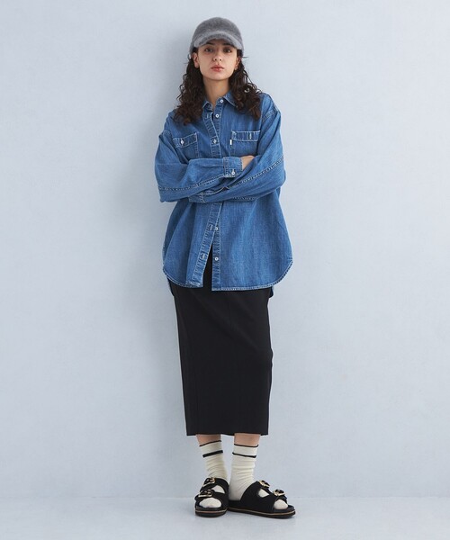 green label relaxing（グリーンレーベルリラクシング）の「＜RUBAN＞ダブル ベルト サンダル（サンダル・レディース・ブラック・37(23.5)/36(22.5)/38(24.5)）」の13枚目の写真