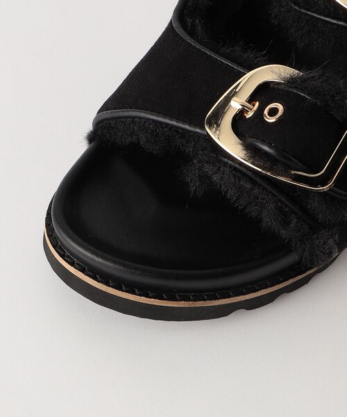 green label relaxing（グリーンレーベルリラクシング）の「＜RUBAN＞ダブル ベルト サンダル（サンダル・レディース・ブラック・37(23.5)/36(22.5)/38(24.5)）」の18枚目の写真